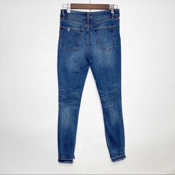 DL1961 Farrow High Rise Raw Hem Skinny Jeans - Picture 9 of 13